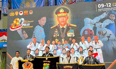Hari-Kedua-Kejurnas-Taekwondo-Kapolri-Cup-VII,-Atlet-Polda-NTT-Raih-Medali-Perunggu