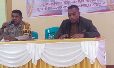 Bhabinkamtibmas-Desa-Naruwolo-Ajak-Warga-Jaga-Kamtibmas-Jelang-Pilkades-Desa-Nenowea