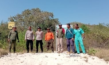 Bhabinkamtibmas-Polsek-Riung-Bersama-Tim-Terpadu-Perkuat-Pengamanan-Kawasan-Konservasi-TWAL-17-Pulau-dan-Hutan-Lindung