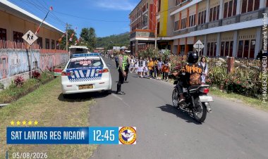 SATLANTAS-POLRES-NGADA-MENINGKATKAN-PATROLI-DAN-PENGATURAN-LALU-LINTAS-DI-KOTA-BAJAWA