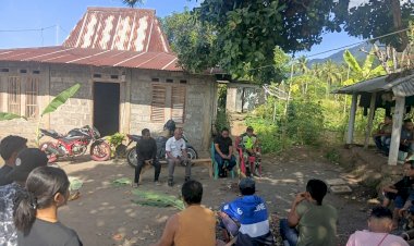 POLSEK-GOLEWA-MELAKUKAN-MONITORING-DAN-PENGGALANGAN-TERKAIT-SENGKETA-TANAH-SUKU-DI-DESA-WERE-VI