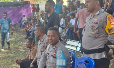 SEMANGAT-SPORTIVITAS-MEWARNAI-LIGA-DESA-SOA-MENYAMBUT-HUT-KEMERDEKAAN-RI-KE-81,-POLSEK-SOA-SIAP-AMANKAN-KEGIATAN--‎