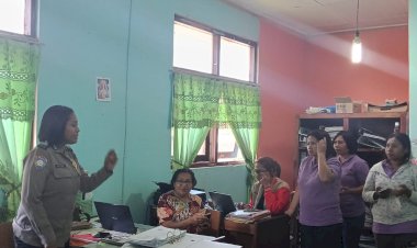 Bhabinkamtibmas-Kelurahan-Kisanata-Sambangi-Perangkat-Kelurahan,-Perkuat-Sinergi-dalam-Menjaga-Kamtibmas
