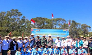 Polda-NTT-Dorong-Ketahanan-Pangan-Melalui-Penanaman-Bawang-Outih-Serentak 