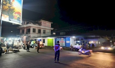 PATROLI-PERINTIS-PRESISI,-POLRES-NGADA-PERKUAT-PEMELIHARAAN-KAMTIBMAS-DI-KOTA-BAJAWA-‎