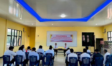 ASAH-PROFESIONALISME-PENYIDIK,-SATRESKRIM-POLRES-NGADA-GELAR-PELATIHAN-PENYIDIKAN-DAN-OLAH-TKP-‎