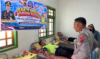 Setetes-Darah,-Sejuta-Harapan:-Satlantas-Polres-Ngada-Gelar-Donor-Darah-dalam-Rangka-HUT-Lalu-Lintas-Bhayangkara-ke-71