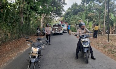 POLSEK-SOA-KAWAL-PENJEMPUTAN-IMAM-BARU-PATER-SABINUS-BAKE-LADO,-SVD,-WUJUDKAN-PELAYANAN-POLRI-YANG-HUMANIS-‎