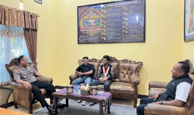 Kapolres-Ngada-Terima-Kunjungan-Pengurus-GMNI,-Bahas-Kamtibmas