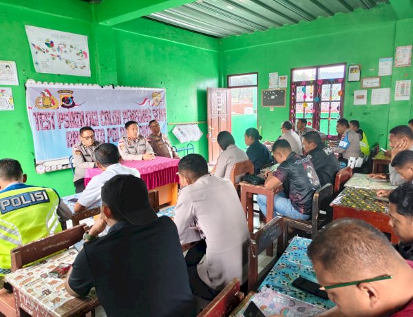 Polres Ngada Gelar Tes Psikologi Calon Pemegang Senjata Api Dinas, Wujudkan Personel Profesional dan Berintegritas ‎