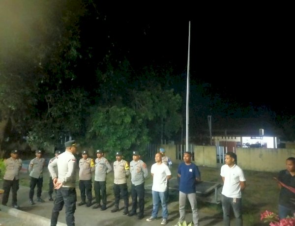 Cegah Peredaran Narkoba, Polsek Aimere Gelar Patroli Dialogis KRYD