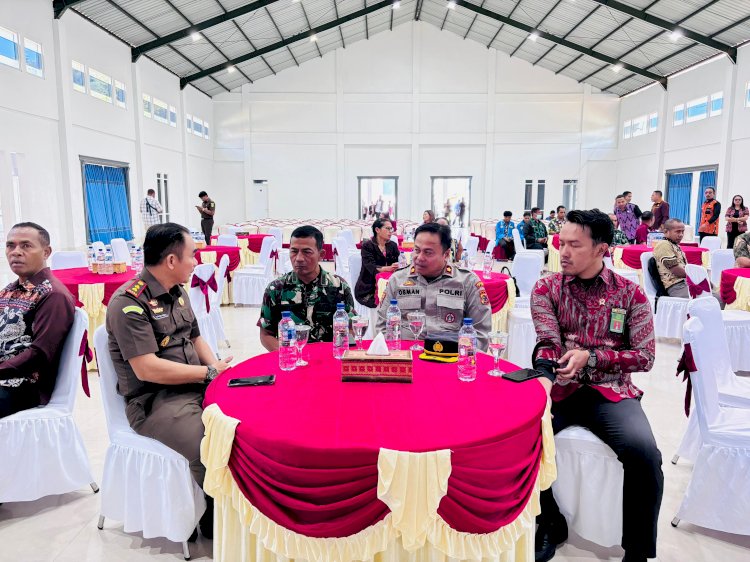 WAKAPOLRES NGADA HADIRI HIGH LEVEL MEETING TPID DAN TP2DD WILAYAH FLORES BAGIAN TENGAH