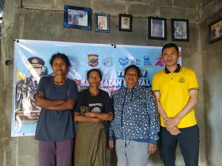Menyambut Hari Bhayangkara ke-80, Polres Ngada Gelar Terapi Kesehatan Mental USEFT untuk Warga Dusun Mari