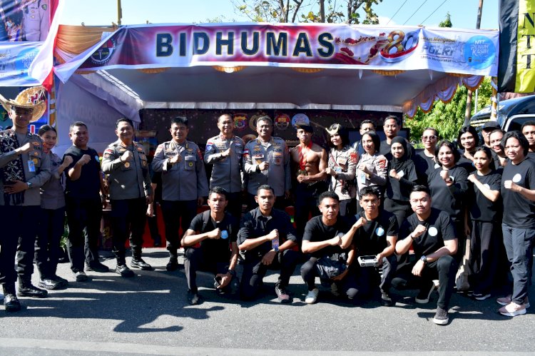 Warga Padati Pameran HUT ke-80 Bhayangkara, Wakapolda NTT Ajak Masyarakat Lebih Dekat dengan Polri