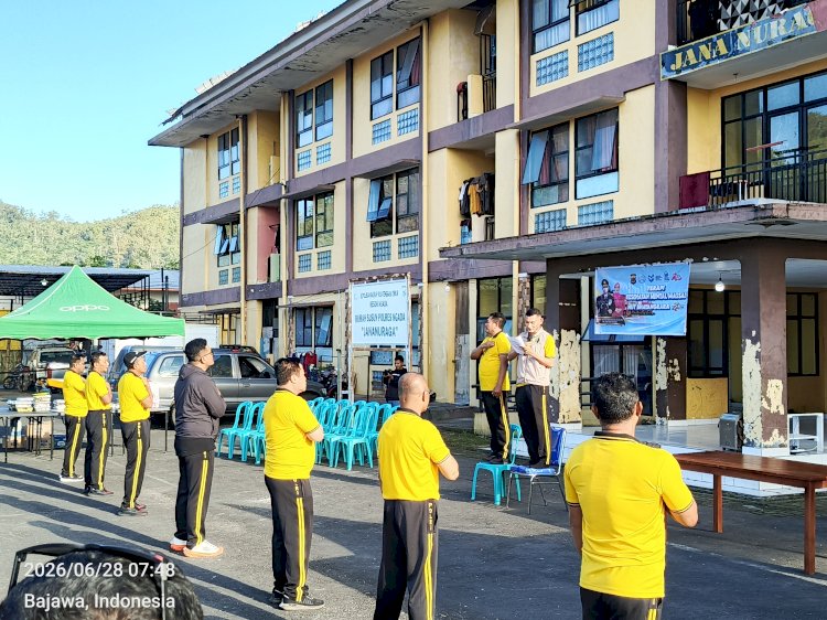 Polres Ngada Gelar Terapi Kesehatan Mental Massal Metode USEFT, Wujudkan Personel yang Sehat Mental dan Siap Melayani Masyarakat  ‎