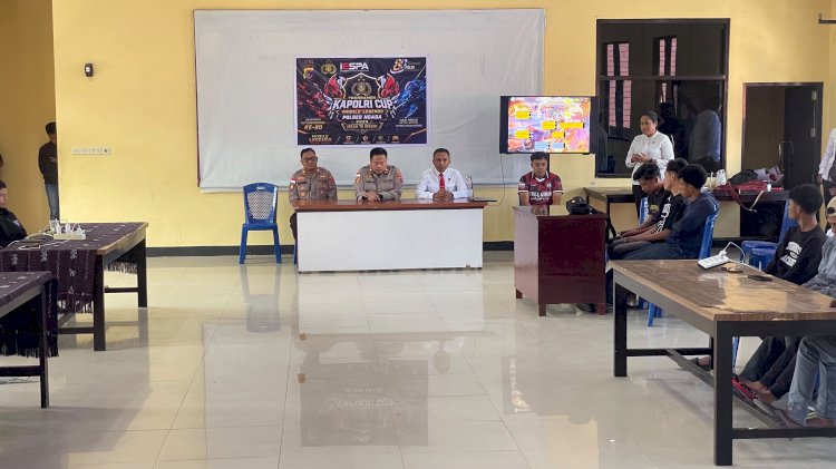Babak Semifinal Kapolri Cup Mobile Legends Polres Ngada berlangsung Ketat, Empat Tim Bersaing Menuju Final 