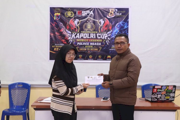 TIM EXECUTION JUARA TURNAMEN E-SPORT PIALA KAPOLRI CUP 2026 TINGKAT POLRES NGADA, SIAP MEWAKILI POLRES NGADA DI TINGKAT POLDA NTT