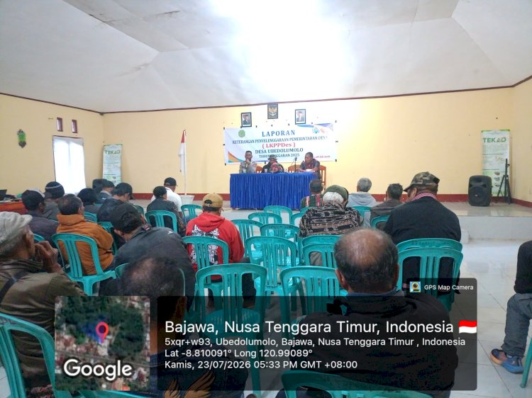 Bhabinkamtibmas Kelurahan Bajawa Fasilitasi Mediasi Sengketa Tanah Kapela Boua di Desa Ubedolumolo