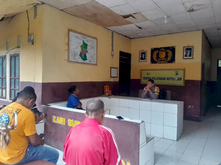 BHABINKAMTIBMAS DESA DARIWALI LAKSANAKAN PROBLEM SOLVING, WUJUDKAN PENYELESAIAN MASALAH SECARA DAMAI DAN HUMANIS