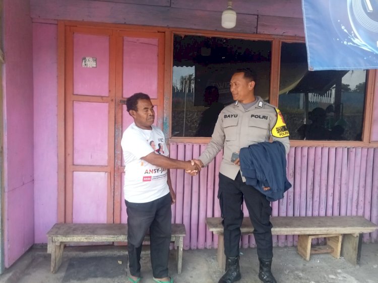 Jaga Kamtibmas Tetap Kondusif, Bhabinkamtibmas Desa Ngadhamana Intensifkan Patroli Dialogis ‎