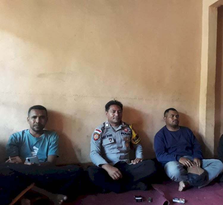 Bhabinkamtibmas Desa Langagedha Intensifkan Patroli Bintikmas, Wujudkan Lingkungan yang Aman dan Kondusif ‎