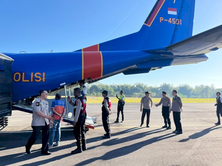 Bantuan Logistik Mabes Polri Tiba di Ngada, Dukung Penanganan Pascagempa