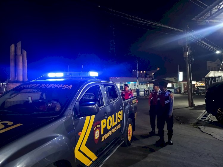 Patroli Perintis Presisi, Sat Samapta Polres Ngada Jaga Kamtibmas dan Cegah Gangguan Keamanan di Kota Bajawa