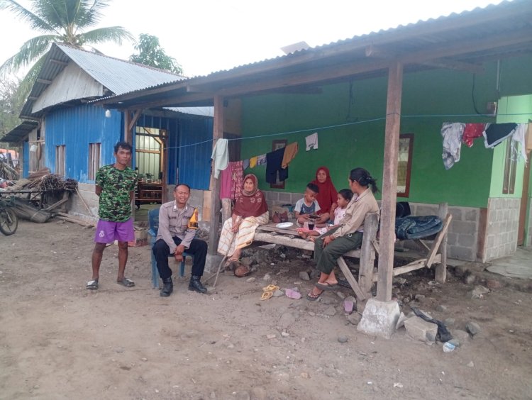 Bhabinkamtibmas Polsek Riung Polres Ngada Dorong Warga Kampung Bajo Bangkit, Mandiri Melalui UMKM