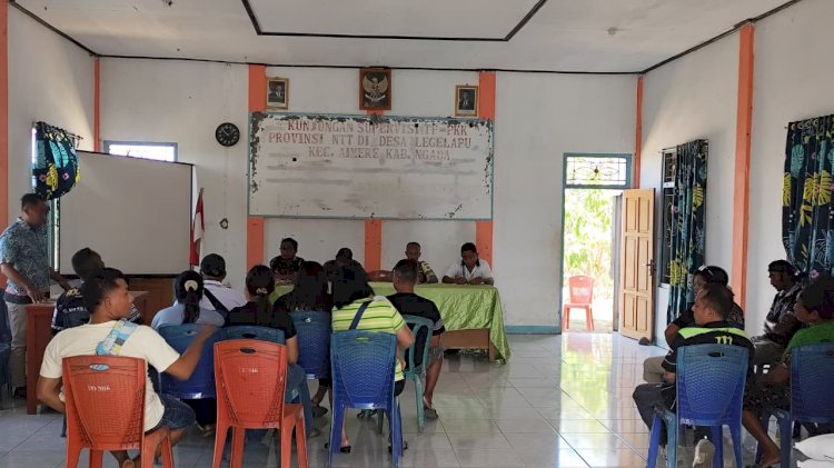 Bhabinkamtibmas Polres Ngada Mediasi Konflik Warga, Perselisihan Berujung Damai
