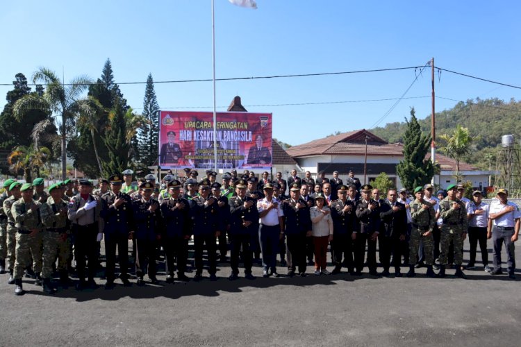 Pimpin Upacara Hari Kesaktian Pancasila, Kapolres Ngada Tegaskan Pentingnya Menjaga Persatuan dan Mengamalkan Nilai Pancasila