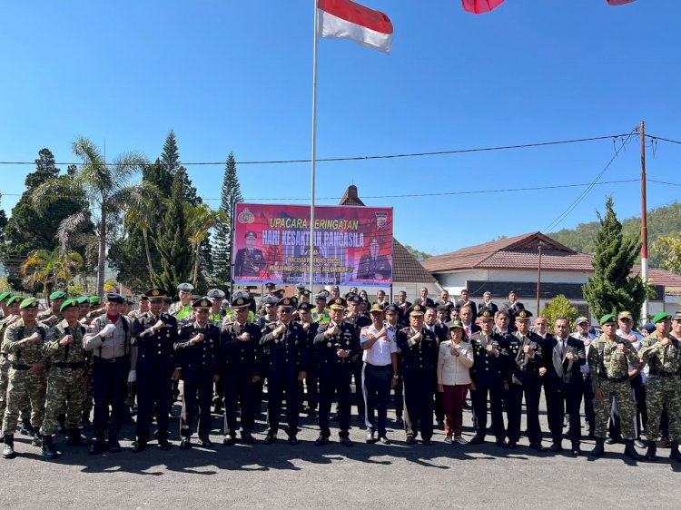 Pimpin Upacara Hari Kesaktian Pancasila, Kapolres Ngada Tegaskan Pentingnya Menjaga Persatuan dan Mengamalkan Nilai Pancasila