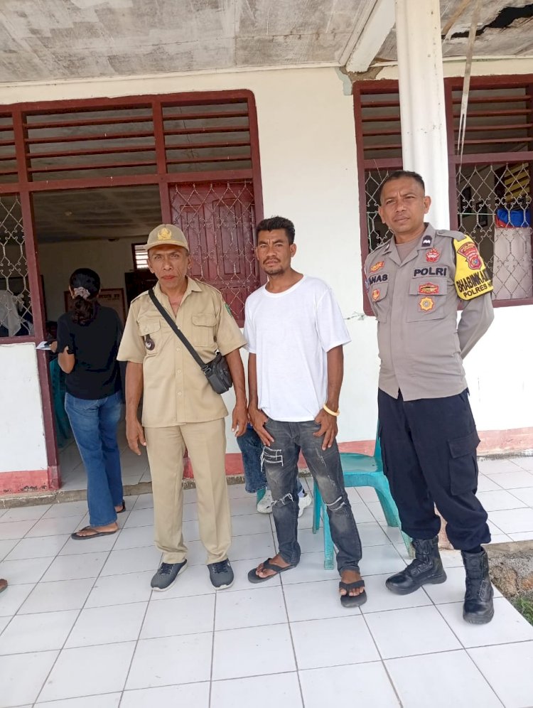 Polres Ngada melalui Bhabinkamtibmas Lengkosambi Hadir di Tengah Warga, Dorong Tertib Administrasi dan Kemandirian Ekonomi ‎