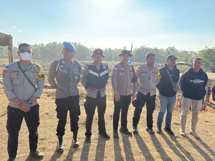 POLRES NGADA KAWAL HARI KE-4 BUPATI NGADA CUP 2026, PACUAN KUDA BERLANGSUNG AMAN DAN KONDUSIF