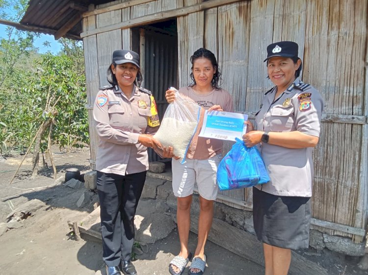 Dukung Kemandirian Masyarakat, Sat Binmas Polres Ngada Gelar Program Polisi Peduli Pengangguran