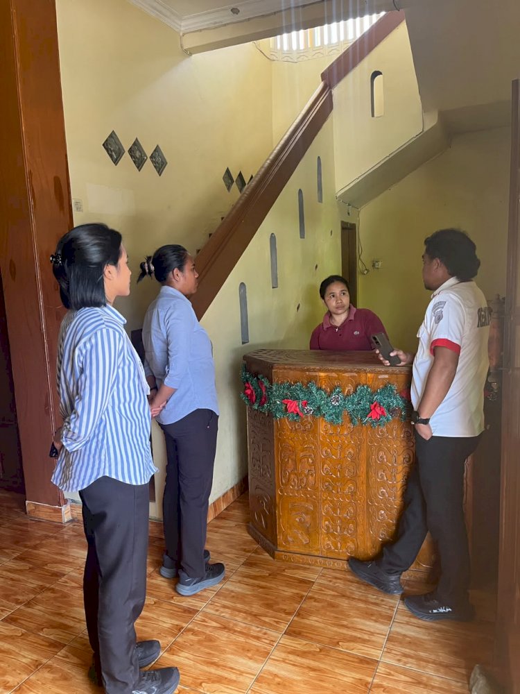 CEGAH TPPO, SATRESKRIM POLRES NGADA LAKUKAN PEMETAAN DI HOTEL DAN PENGINAPAN SEPUTAR KOTA BAJAWA ‎