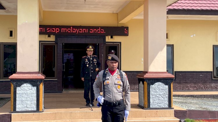 PERINGATI HARI SUMPAH PEMUDA KE-98, KAPOLRES NGADA TEKANKAN SEMANGAT PERSATUAN DAN PROFESIONALISME POLRI